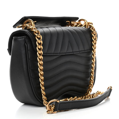 Louis Vuitton Calfskin New Wave Chain PM Black 3 of 9
