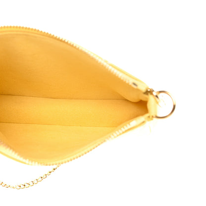 Louis Vuitton Empreinte Monogram Mini Pochette Accessories Lemon Curd Yellow 5 of 7
