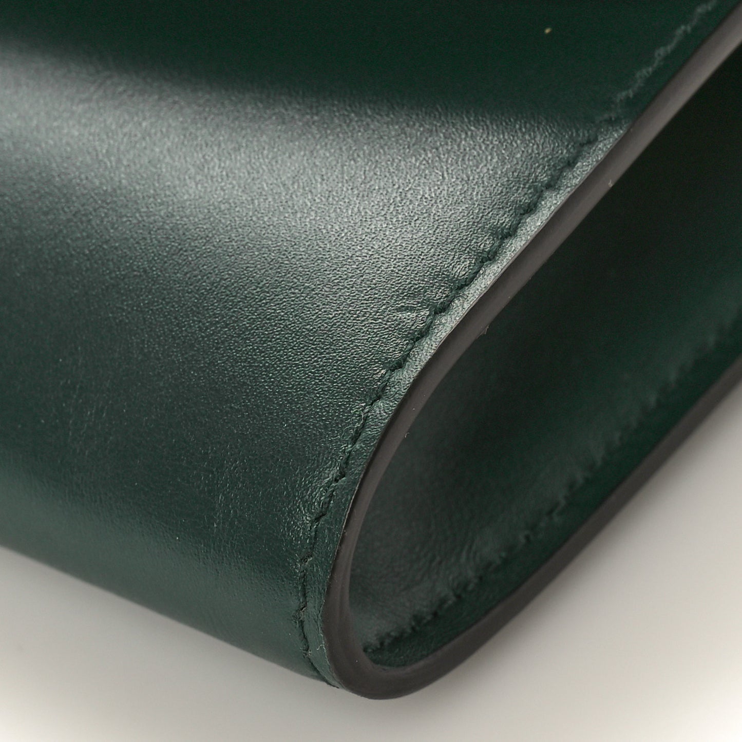 Smooth Calfskin Mini Zumi Shoulder Bag Vintage Green