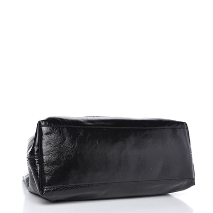 Gucci Patent Medium Soho Chain Shoulder Bag Black 4 of 10
