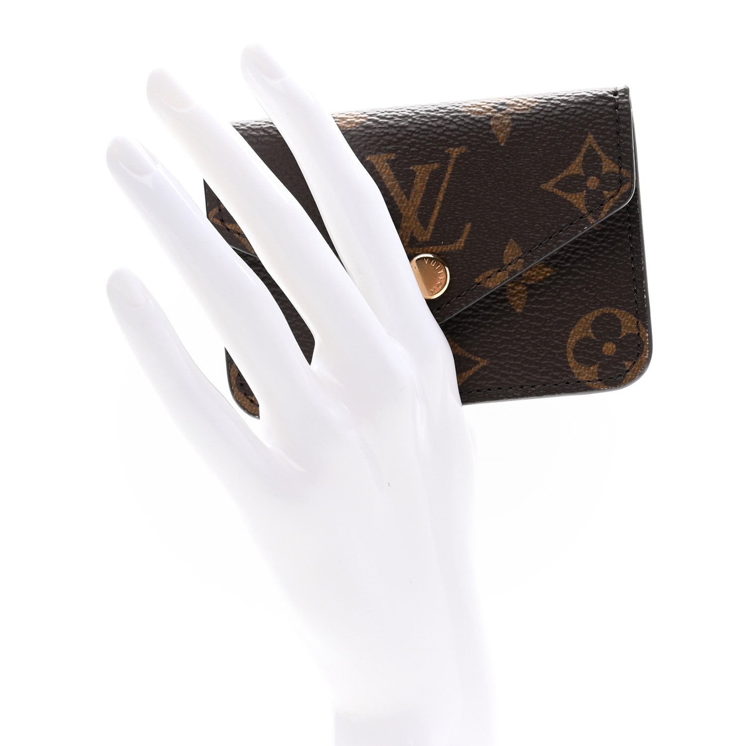 Louis Vuitton Monogram Felicie Strap & Go Card Case 2 of 6