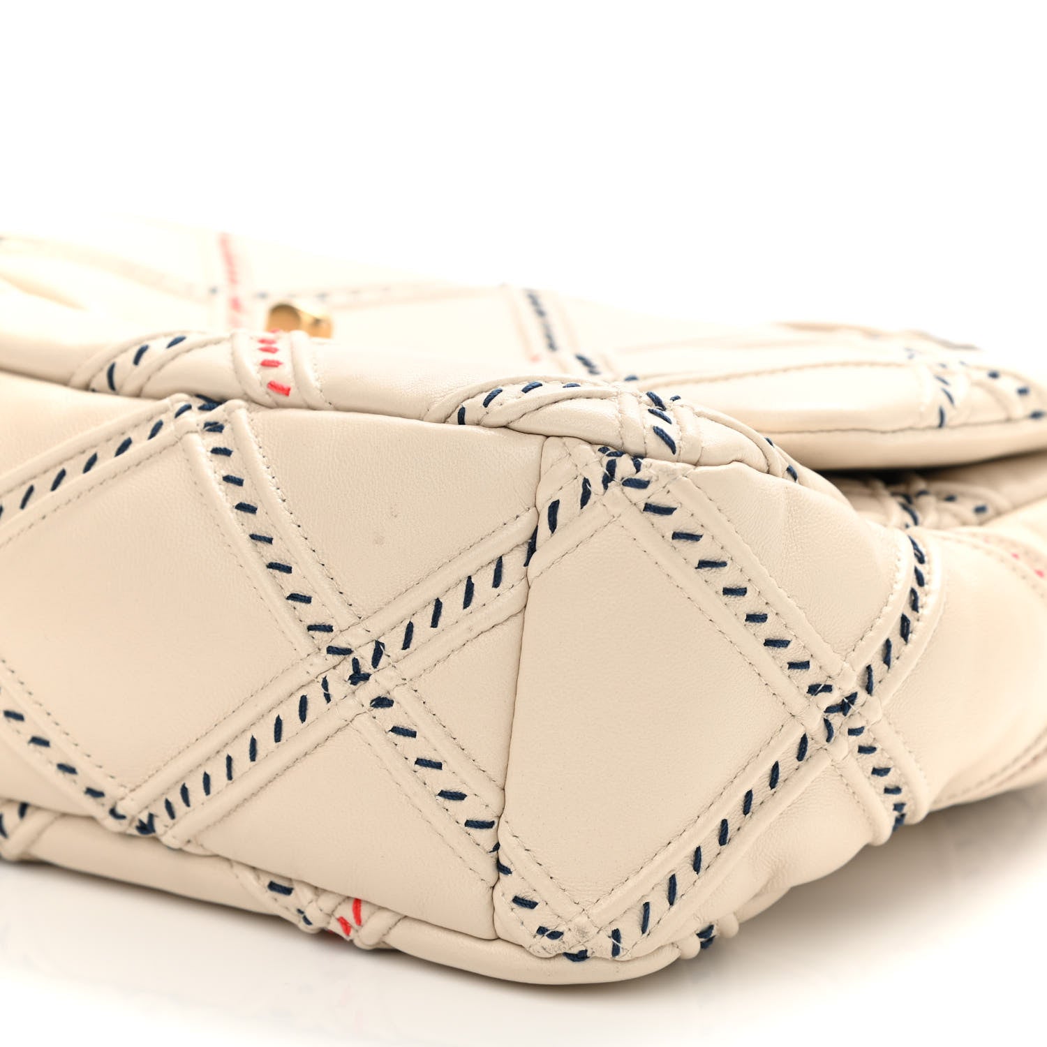 Chanel Lambskin Mixed Fibers Quilted Medium Chanel 19 Flap Beige 10 of 11
