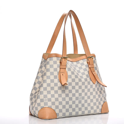 Louis Vuitton Damier Azur Hampstead MM 14 of 29