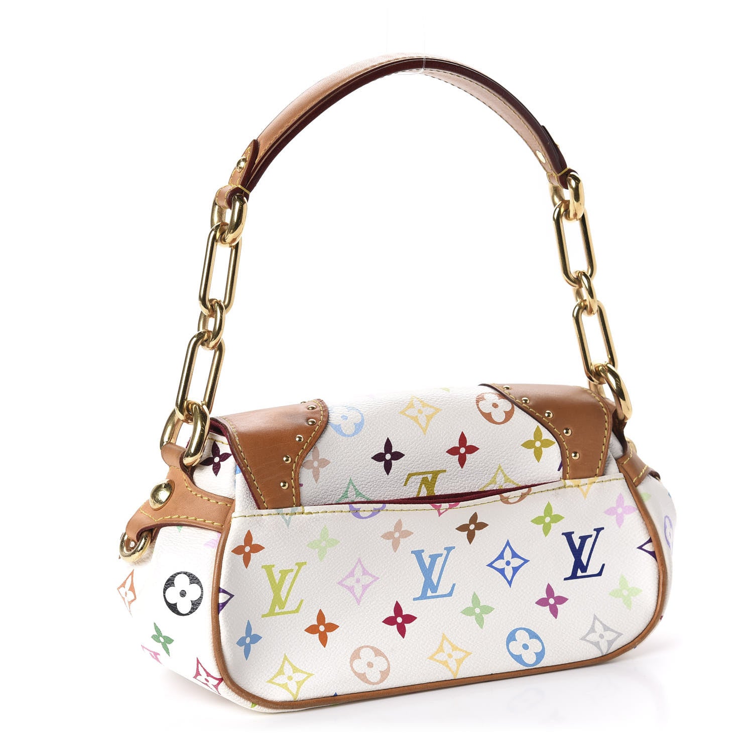 Louis Vuitton Monogram Multicolor Marilyn White 3 of 12