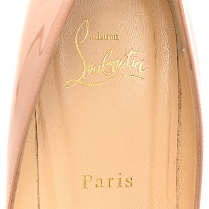 Christian Louboutin Patent Pigalle Follies 85 Pumps 40 Nude 7 of 12