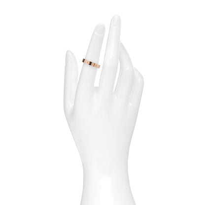 Cartier 18K Pink Gold 3.5mm LOVE Wedding Band Ring 51 5.75 2 of 5