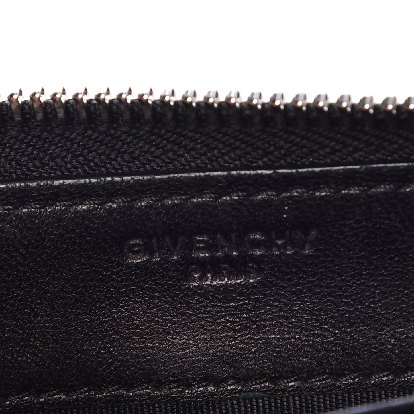 Sugar Goatskin Pandora Zip Around Wallet Black