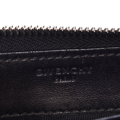 Givenchy Sugar Goatskin Pandora Zip Around Wallet Black 6 of 7