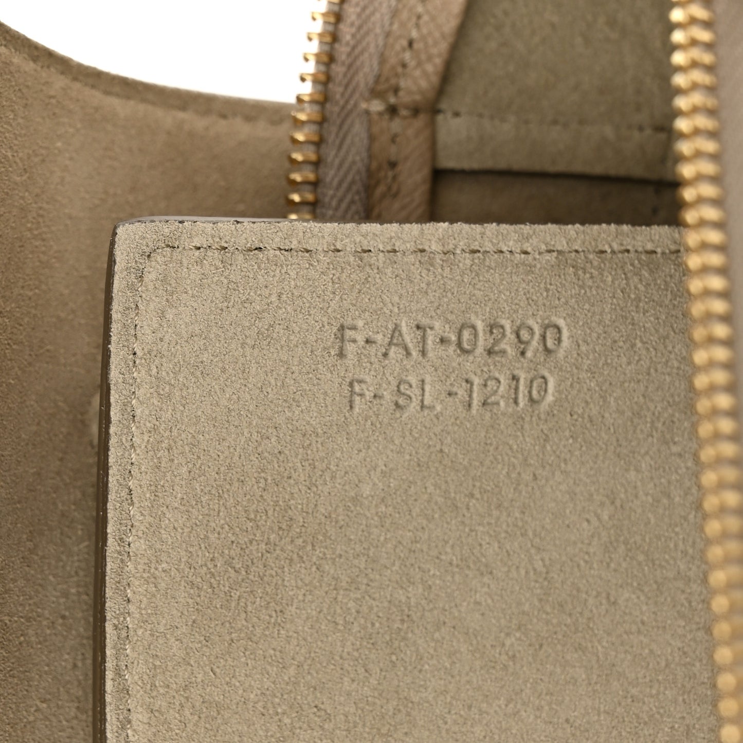 Baby Grained Calfskin Micro Belt Bag Light Taupe