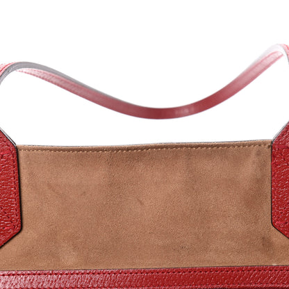 Gucci GG Supreme Monogram Tian Medium Shopping Tote Beige Multicolor Red 10 of 22