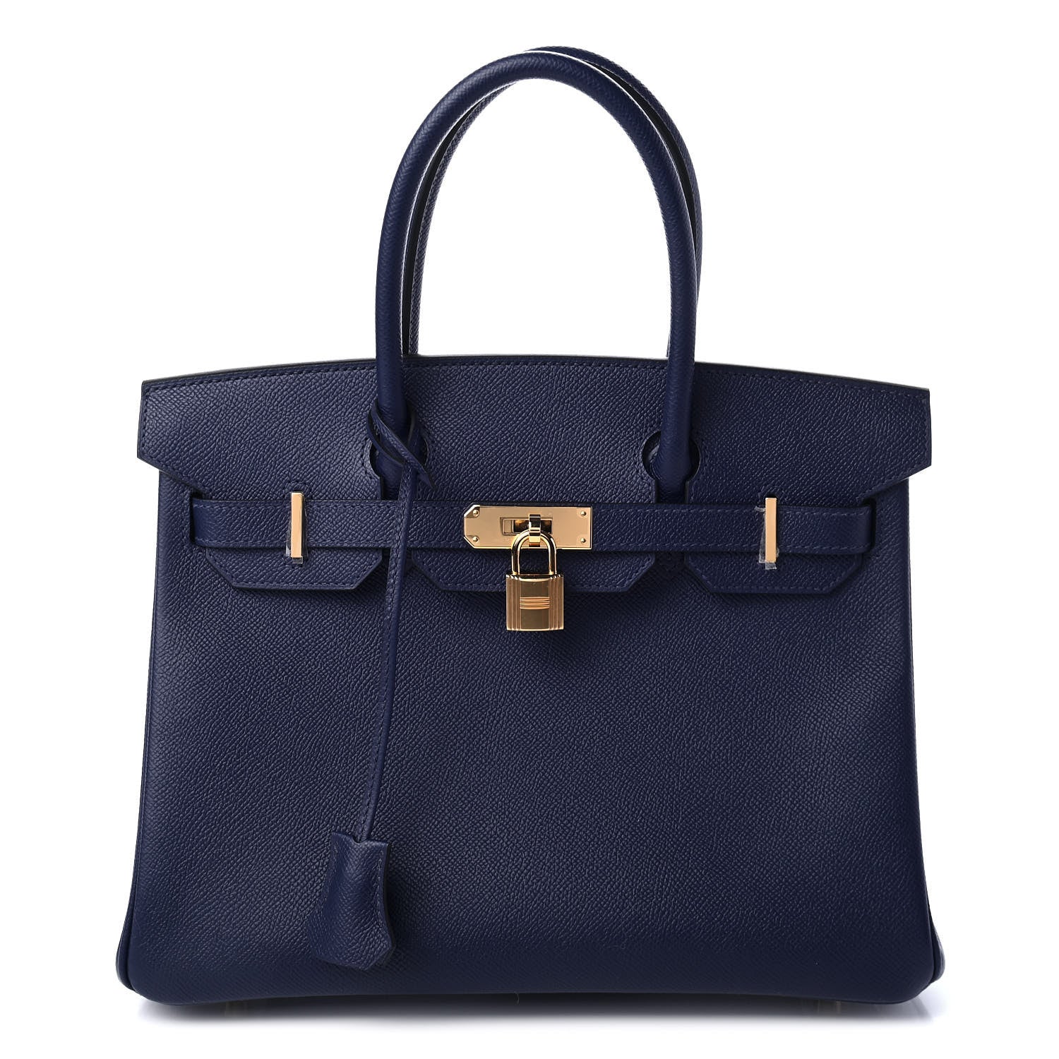 Hermes Epsom Birkin 30 Bleu Saphir 1 of 11
