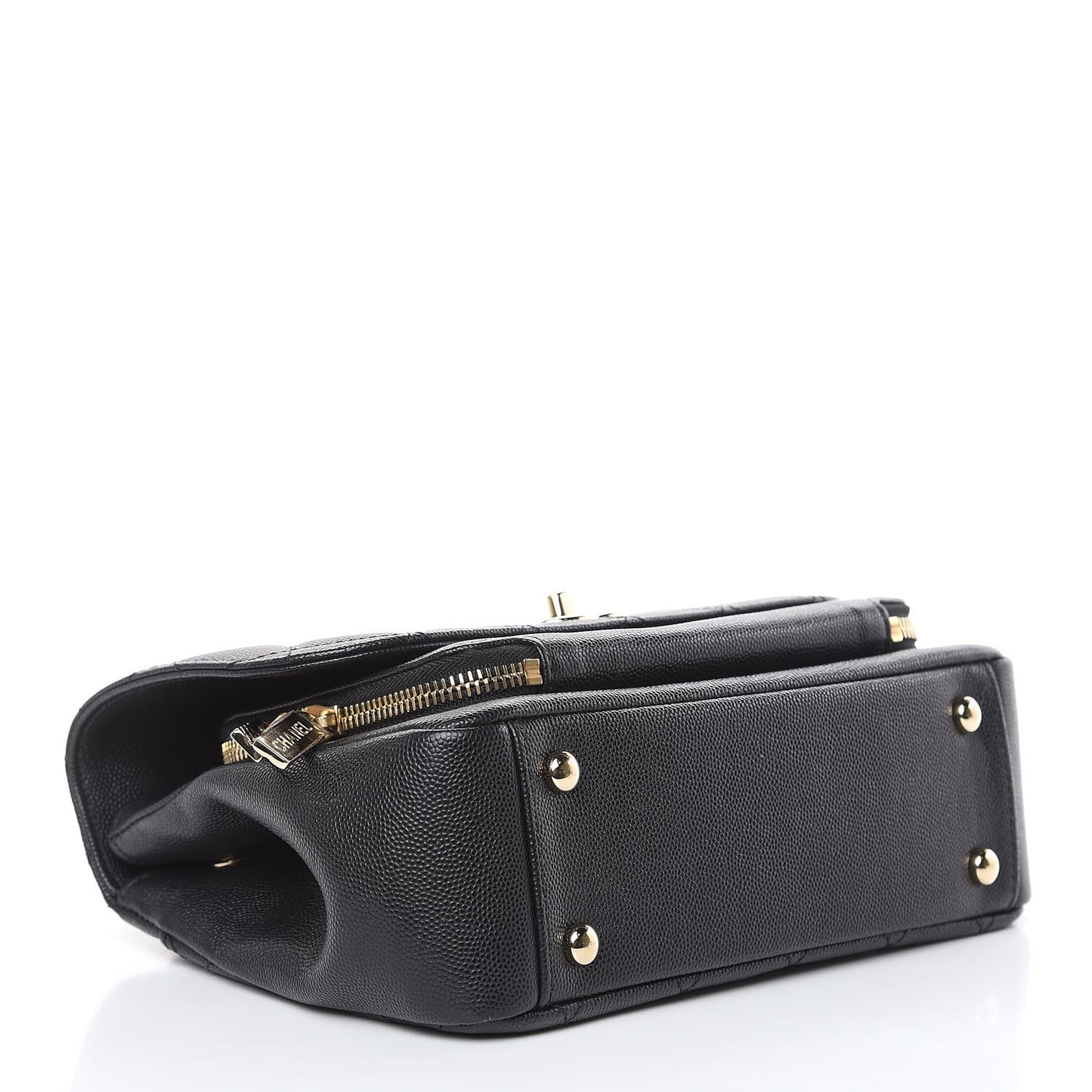 Caviar Quilted Medium Business Affinity Flap Black