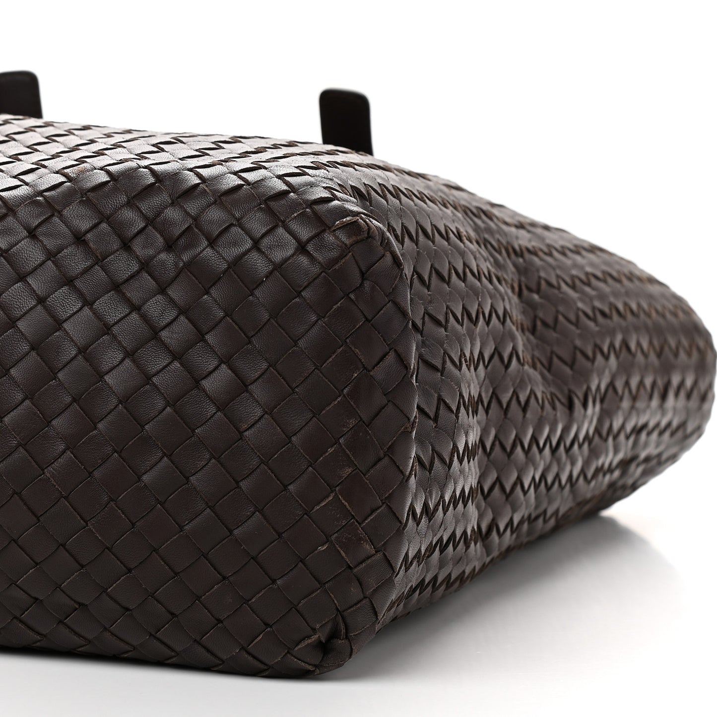 Nappa Intrecciato Large Tote Ebano