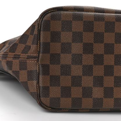 Louis Vuitton Damier Ebene Neo Neverfull MM Rose Ballerine 7 of 8