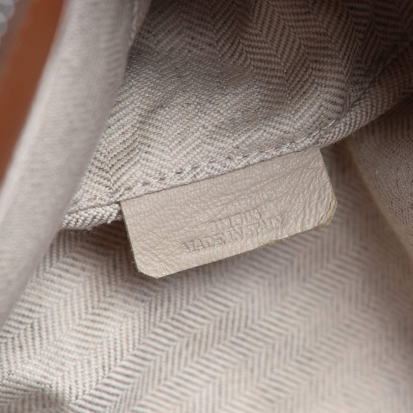 Calfskin Large Puzzle Bag Tan