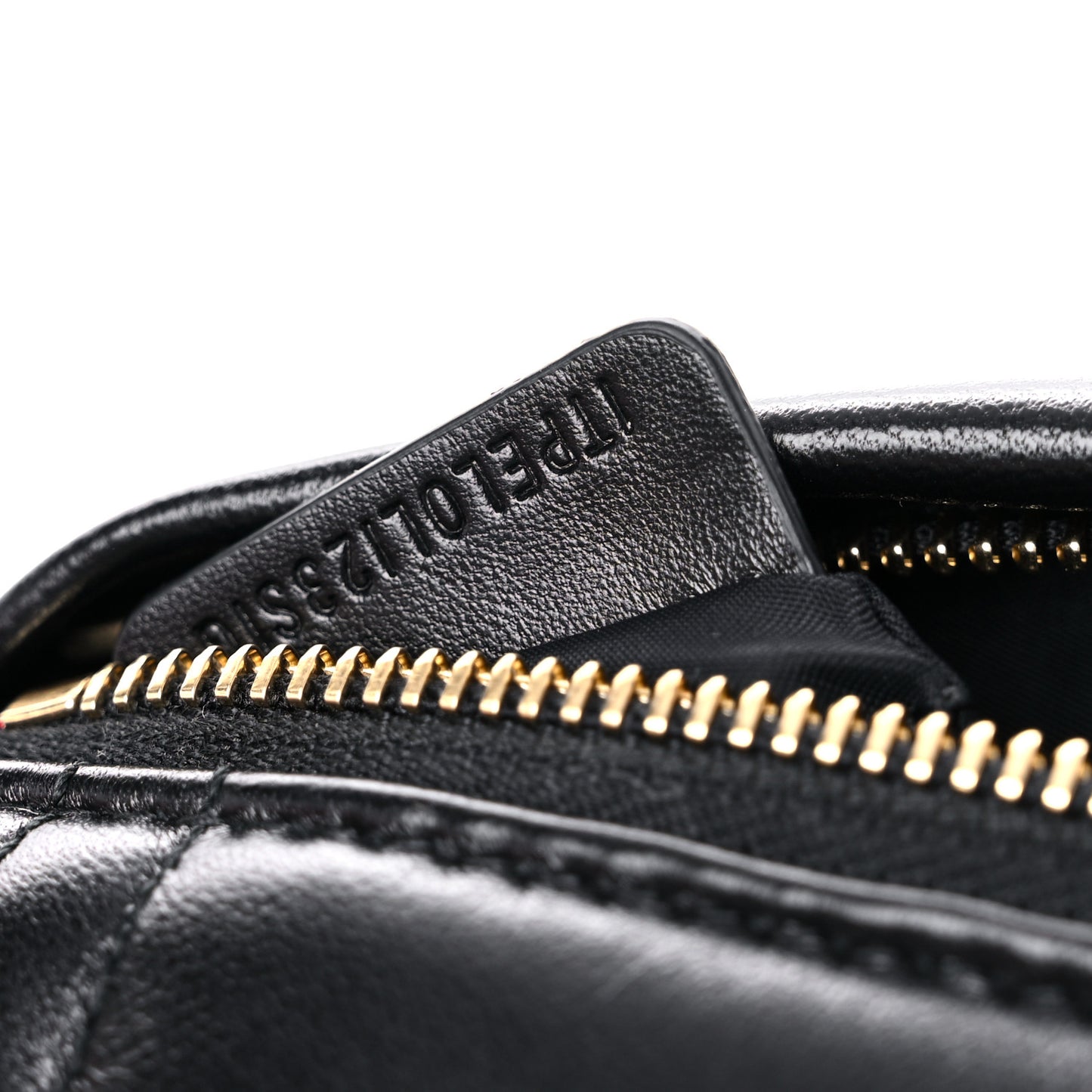 Lambskin Quilted Small Lola Bum Bag Black