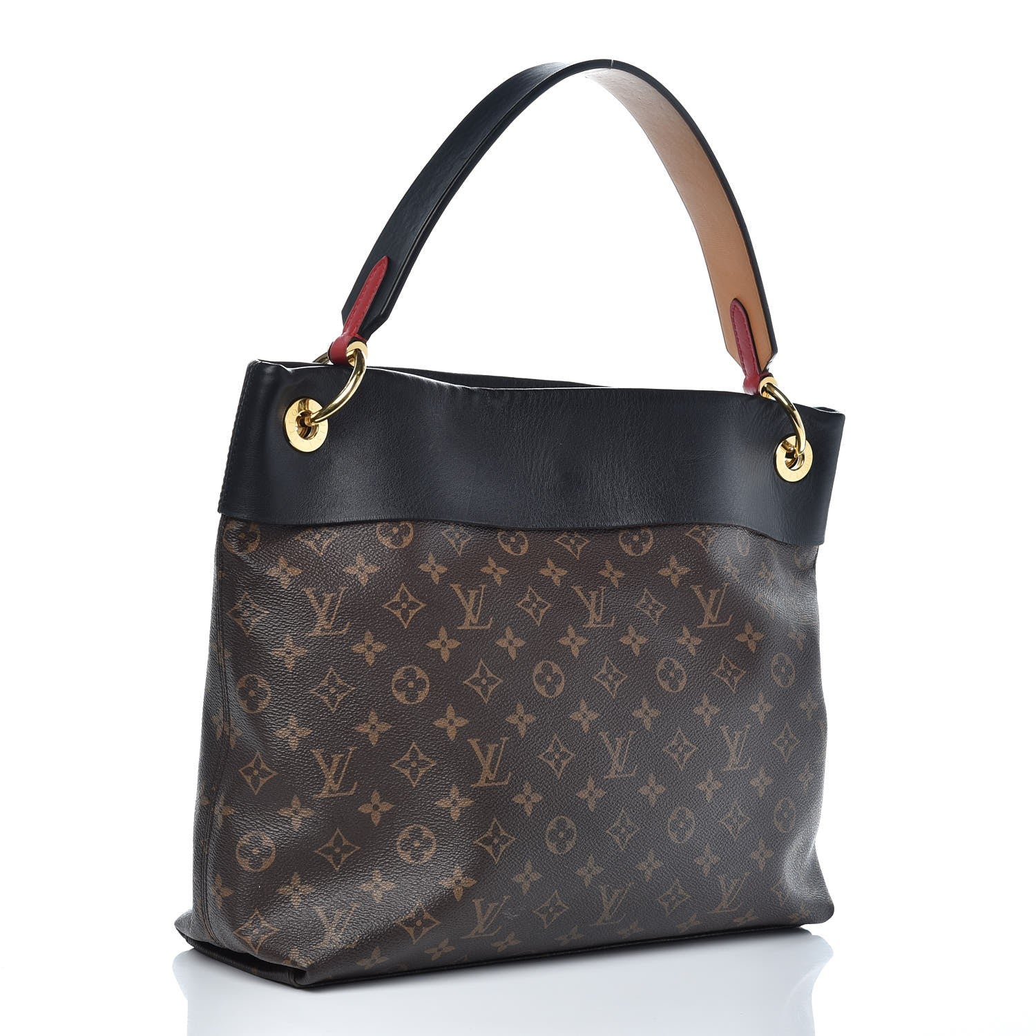 Louis Vuitton Monogram Tuileries Hobo Black 3 of 8