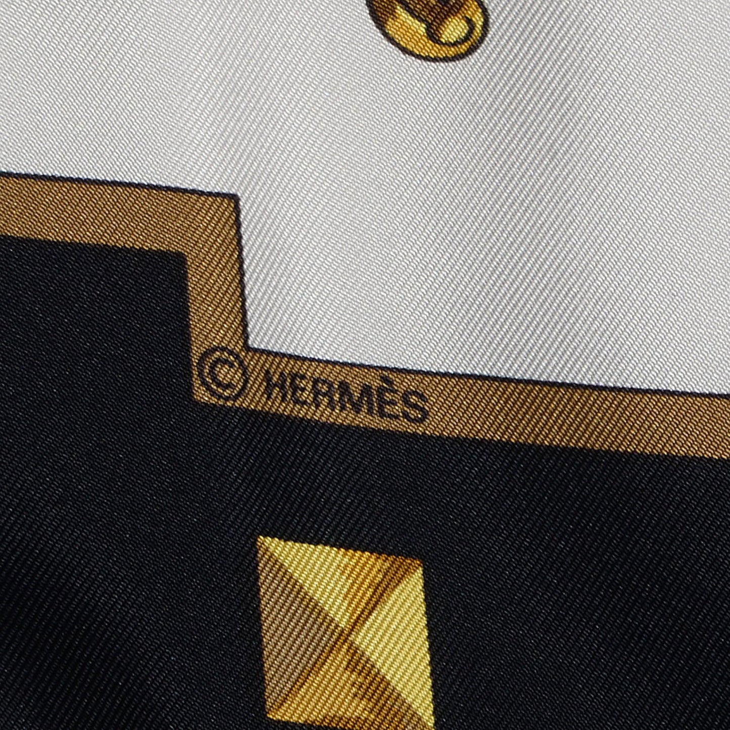 Silk Keys Les Cles Scarf 90