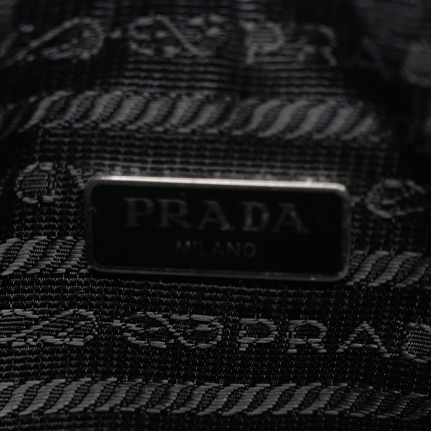 Prada Nylon Re-Edition 2005 Shoulder Bag Black 6 of 12