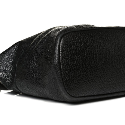 Givenchy Glazed Pebbled Calfskin Large Nightingale Black 8 of 11