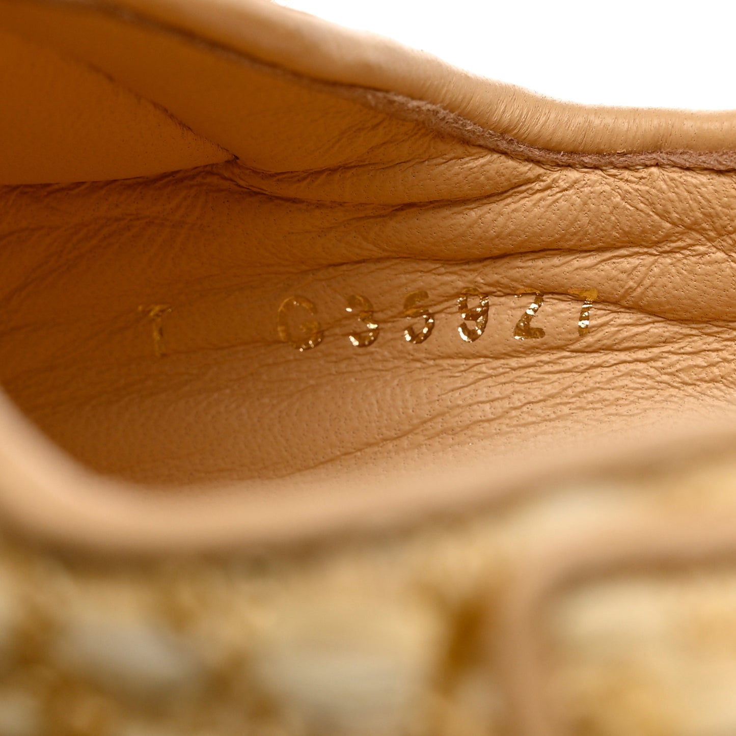 Braided Fabric Velcro Dad Sandals 39.5 Beige