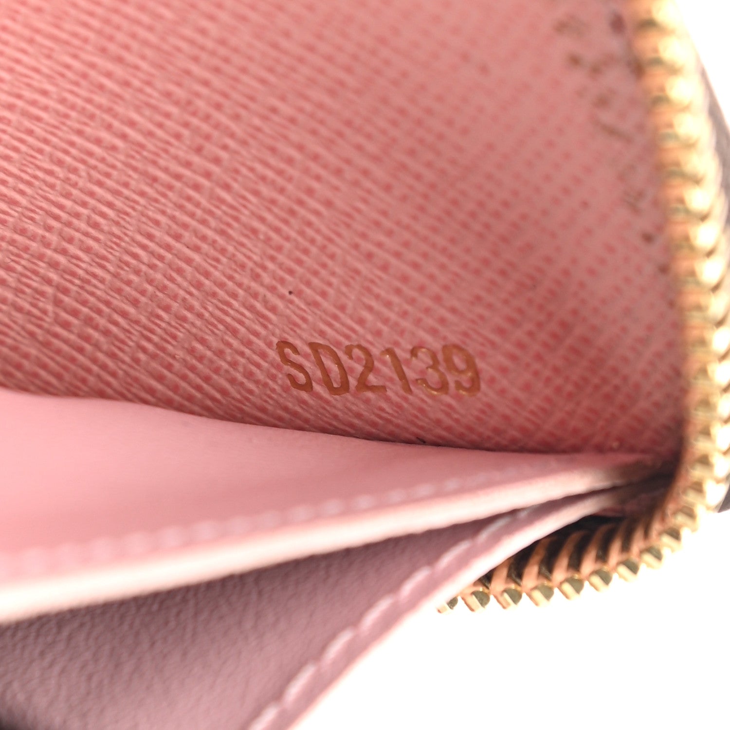Louis Vuitton Monogram Clemence Wallet Rose Ballerine 7 of 7