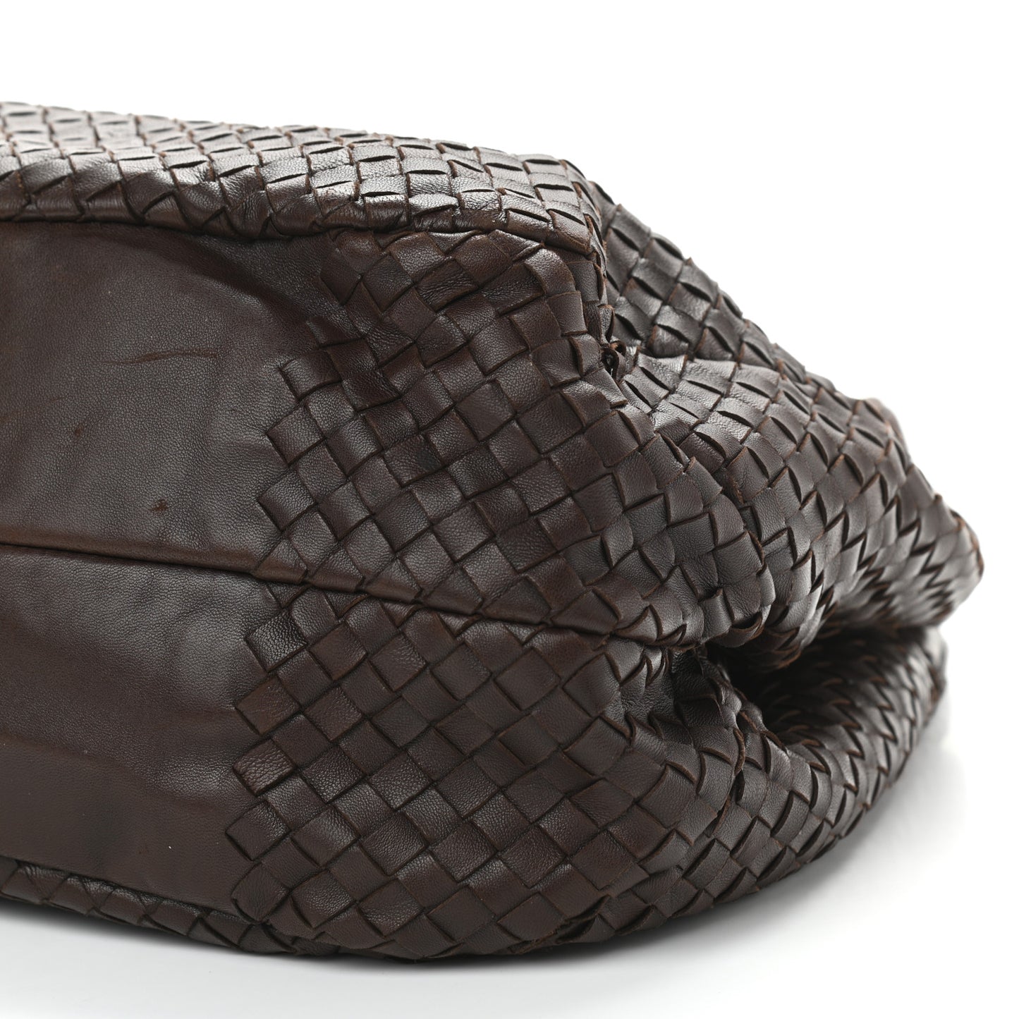 Nappa Intrecciato Large Campana Ebano