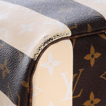 Louis Vuitton Monogram Rayures Neverfull MM 8 of 8