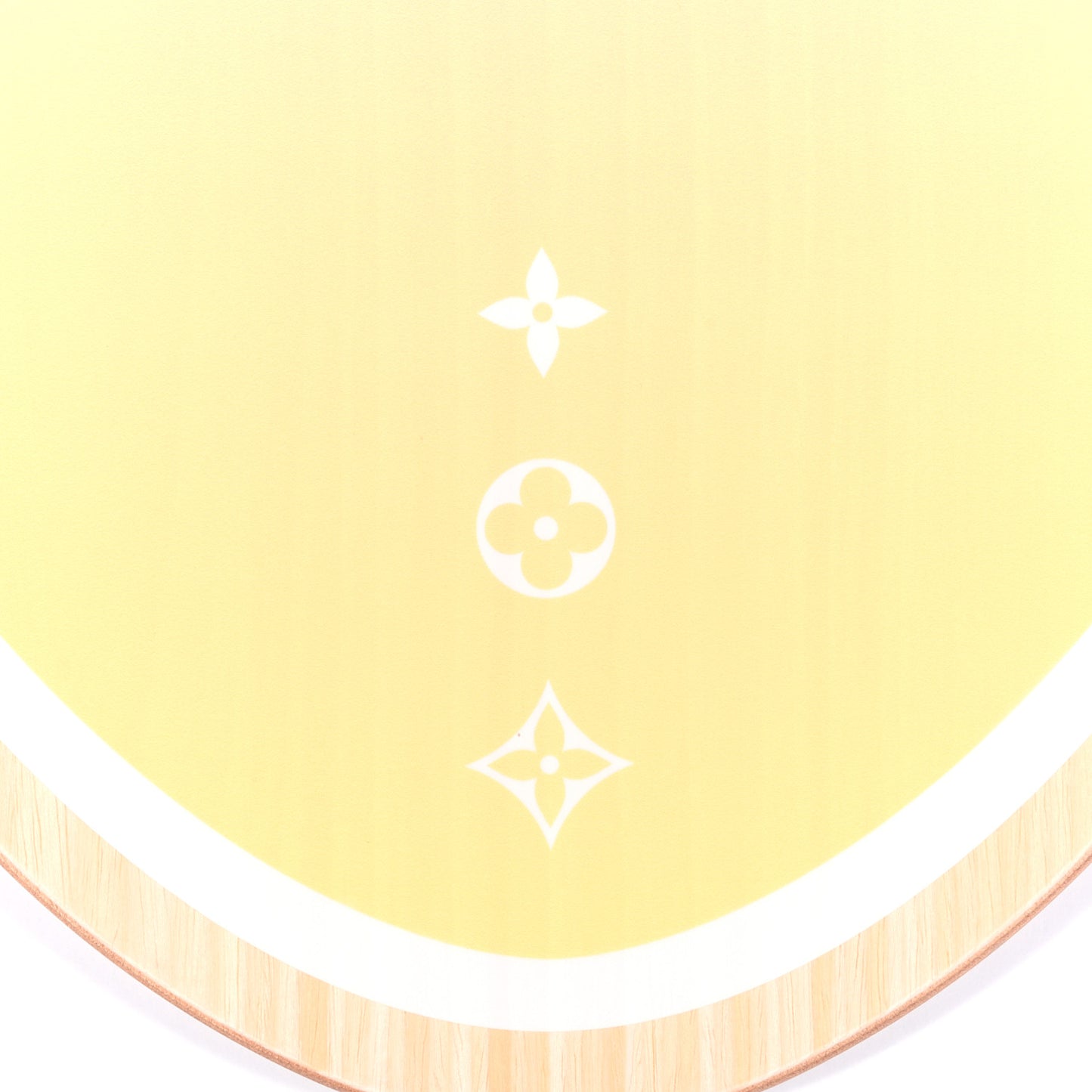 Wood Monogram By The Pool Skimboard Multicolor