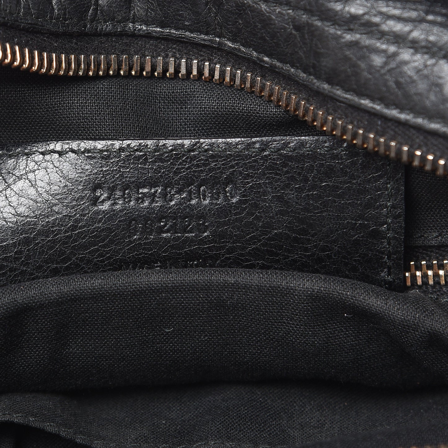 Agneau Giant 12 Rose Gold Hardware Town Black