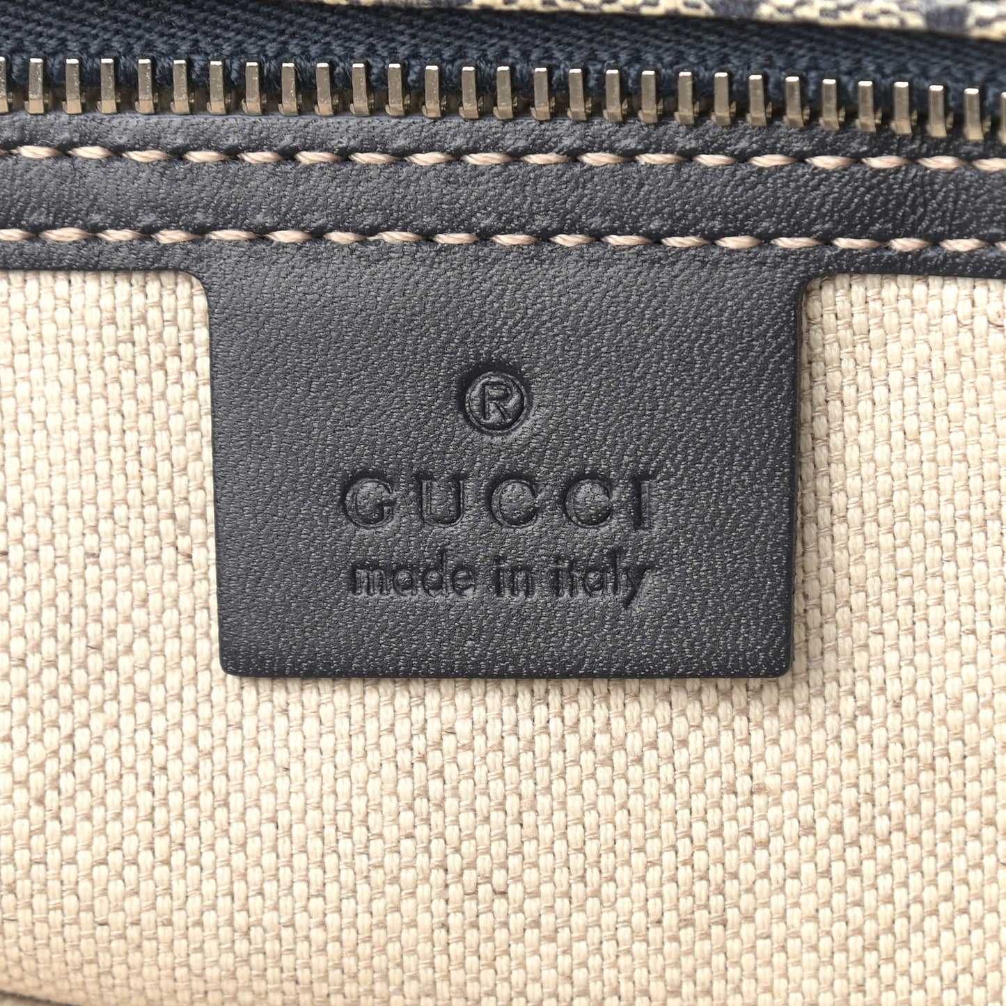 GG Supreme Monogram Small Joy Tote Navy