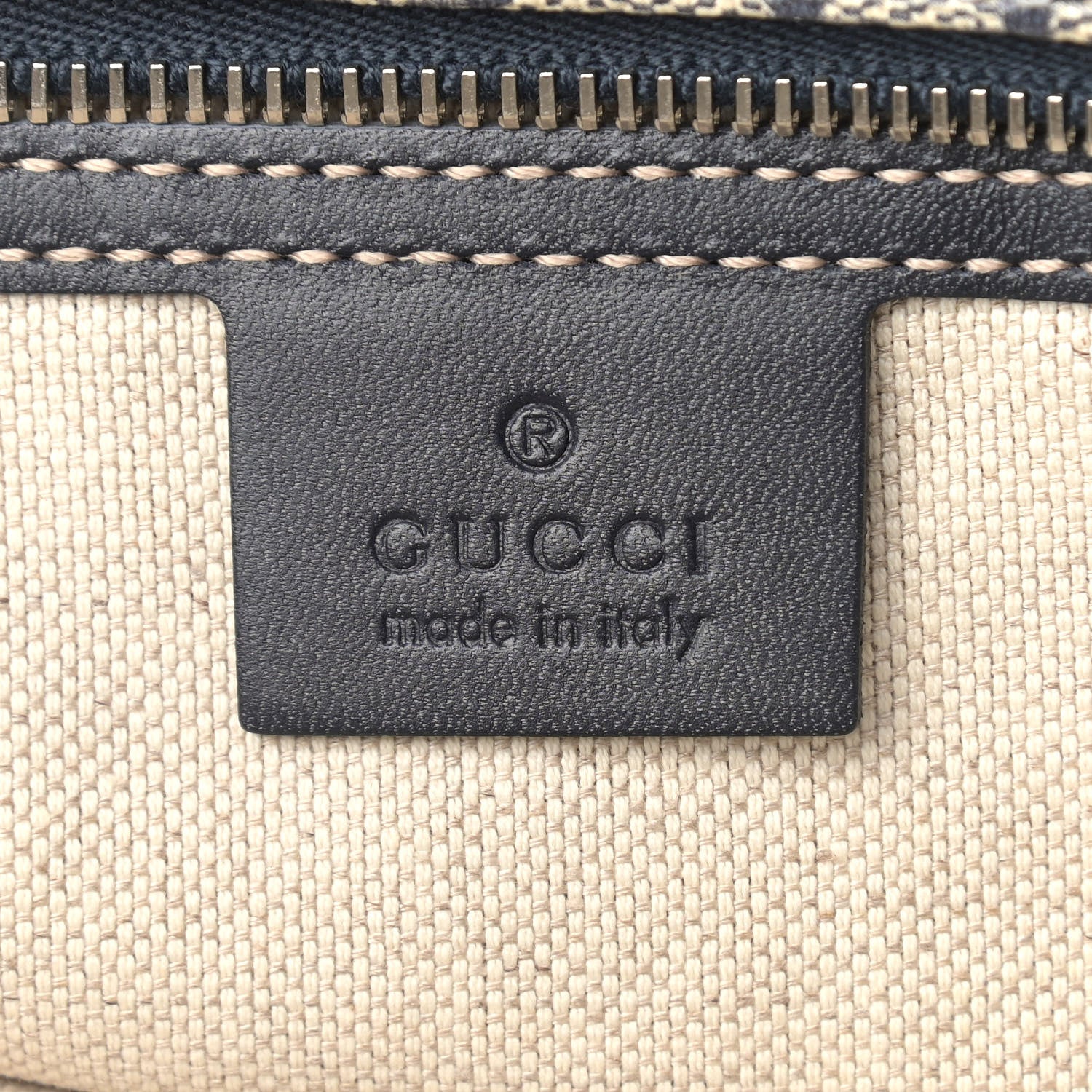 Gucci GG Supreme Monogram Small Joy Tote Navy 6 of 9