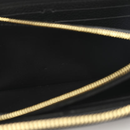 Louis Vuitton Empreinte Clemence Wallet Black 9 of 9
