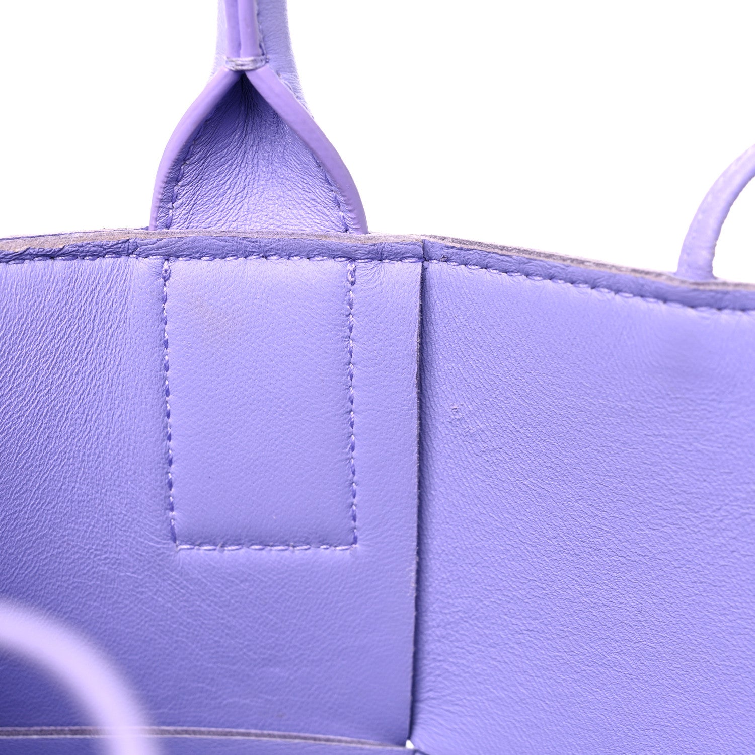 Bottega Veneta Nappa Maxi Intreccio Mini Arco Tote Wisteria 12 of 16