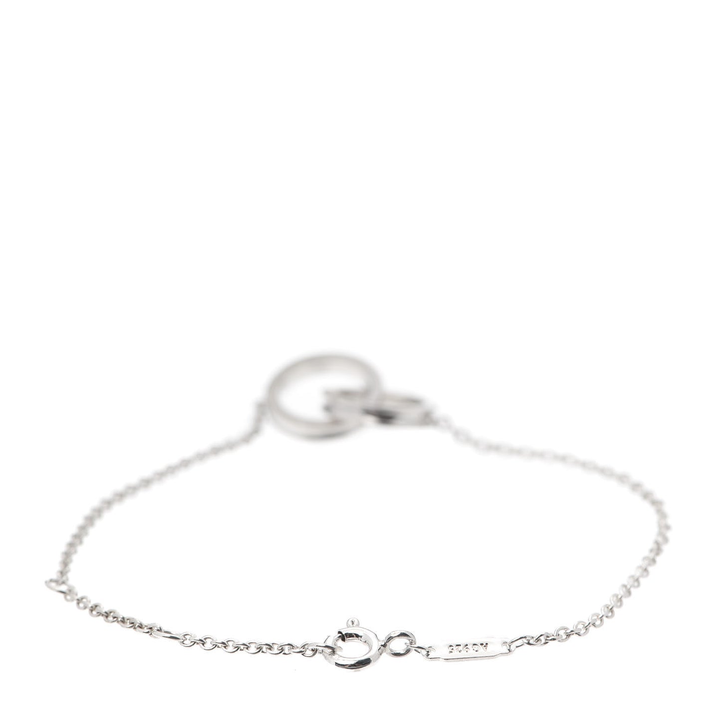 Sterling Silver 1837 Interlocking Bracelet