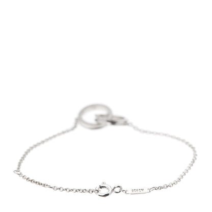 Tiffany Sterling Silver 1837 Interlocking Bracelet 3 of 5