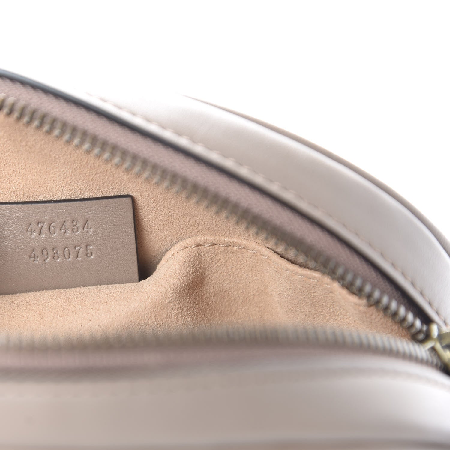 Gucci Calfskin Matelasse GG Marmont Belt Bag 85 34 Porcelain Rose 9 of 10