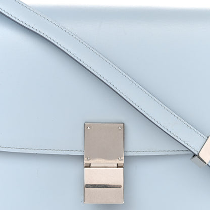 Celine Box Calfskin Medium Classic Box Flap Bag Pale Blue 9 of 11