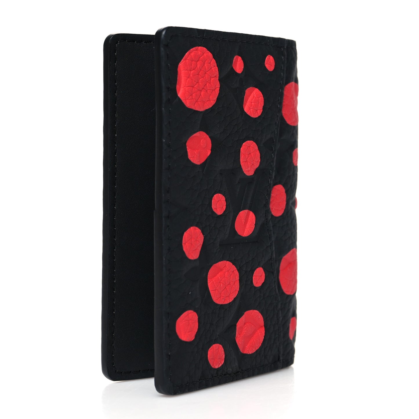 LV X YK Empreinte Pocket Organizer Black Red