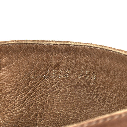 Christian Dior Calfskin Suede Rider Ankle Boots 39.5 Beige 7 of 7