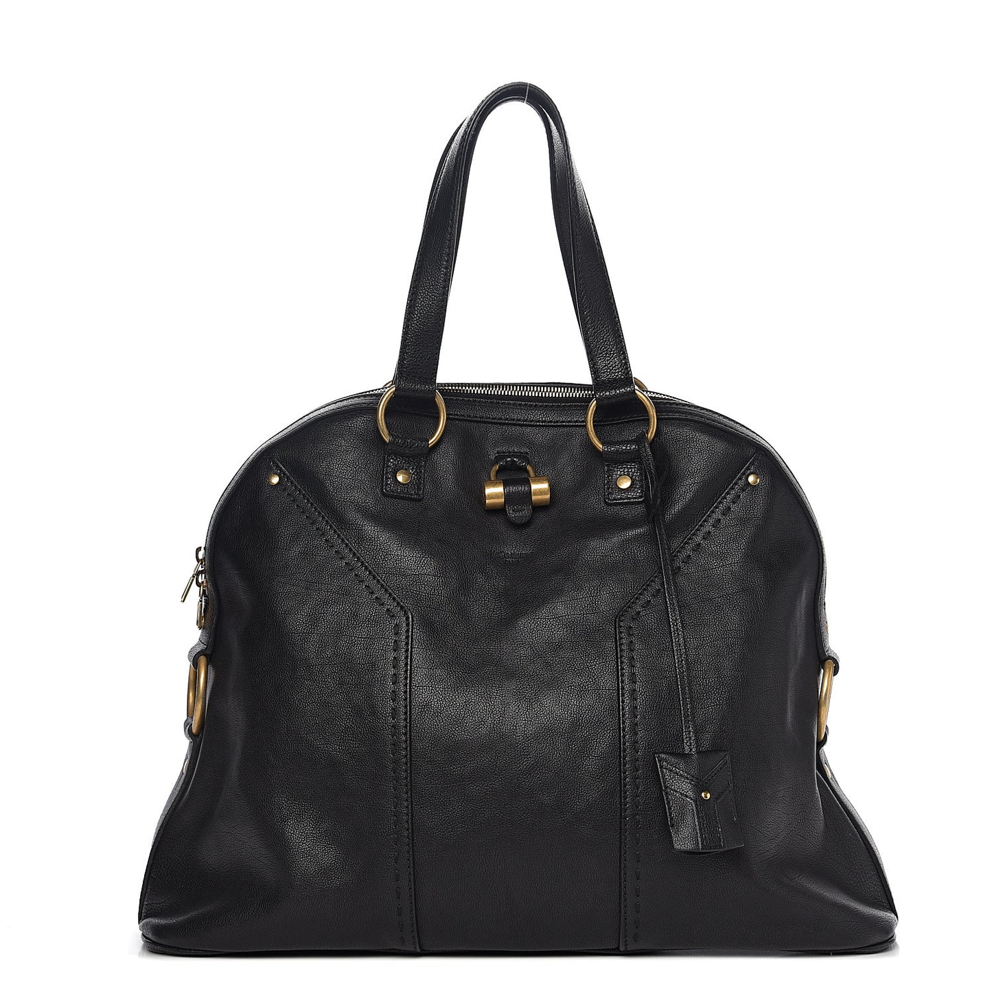 Calfskin Oversized Muse Black