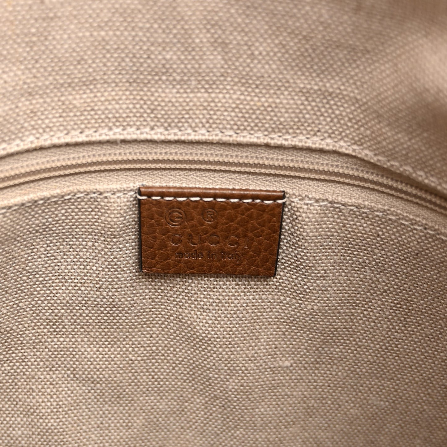 Soft GG Monogram Large Margaux Hobo Brown