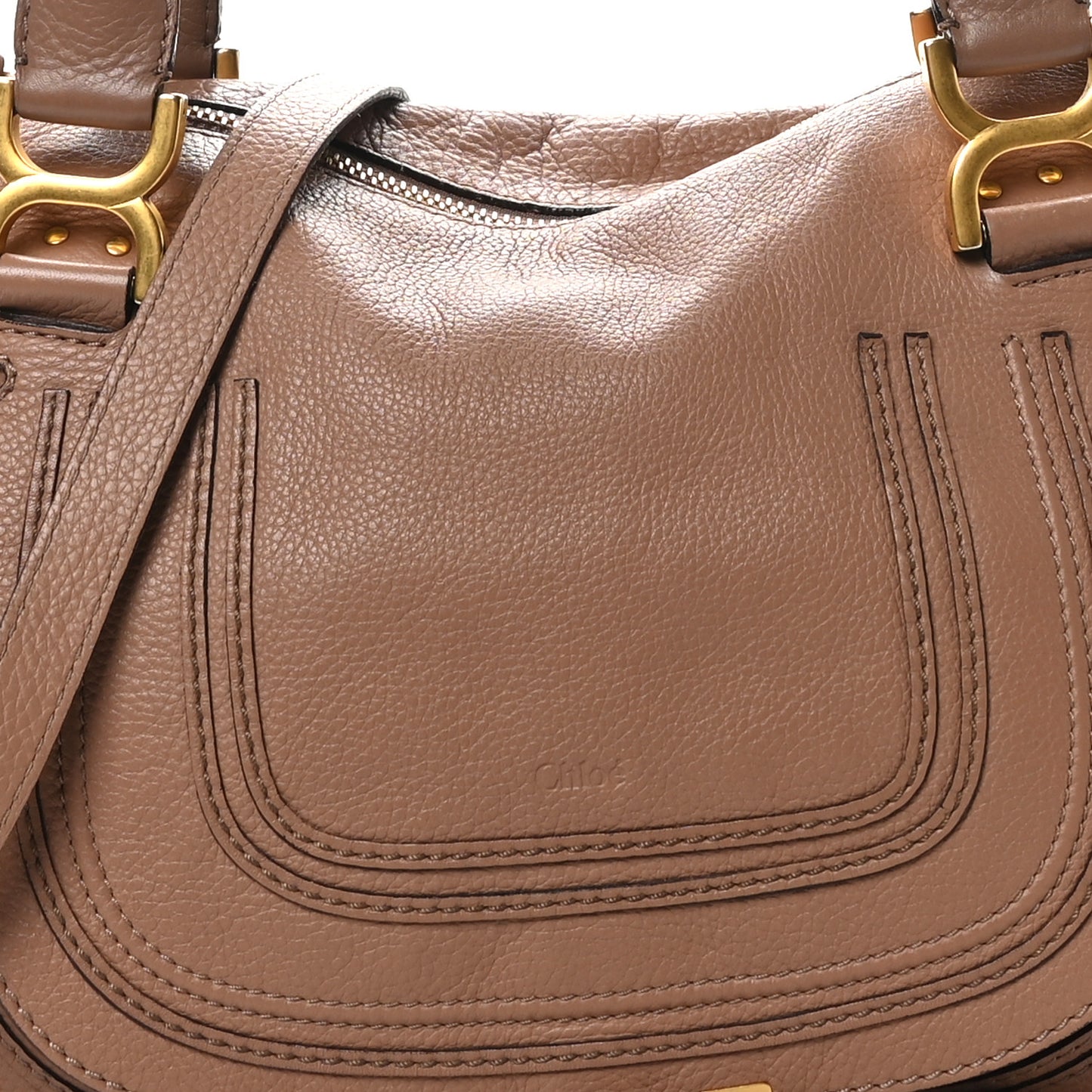 Calfskin Medium Marcie Satchel  Anemone Pink