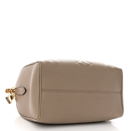 Louis Vuitton Empreinte Monogram Giant Speedy Bandouliere 25 Tourterelle 4 of 10