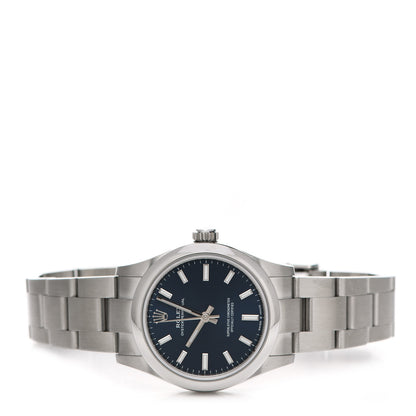 Rolex Stainless Steel 31mm Oyster Perpetual Watch Bright Blue 277200 2 of 5