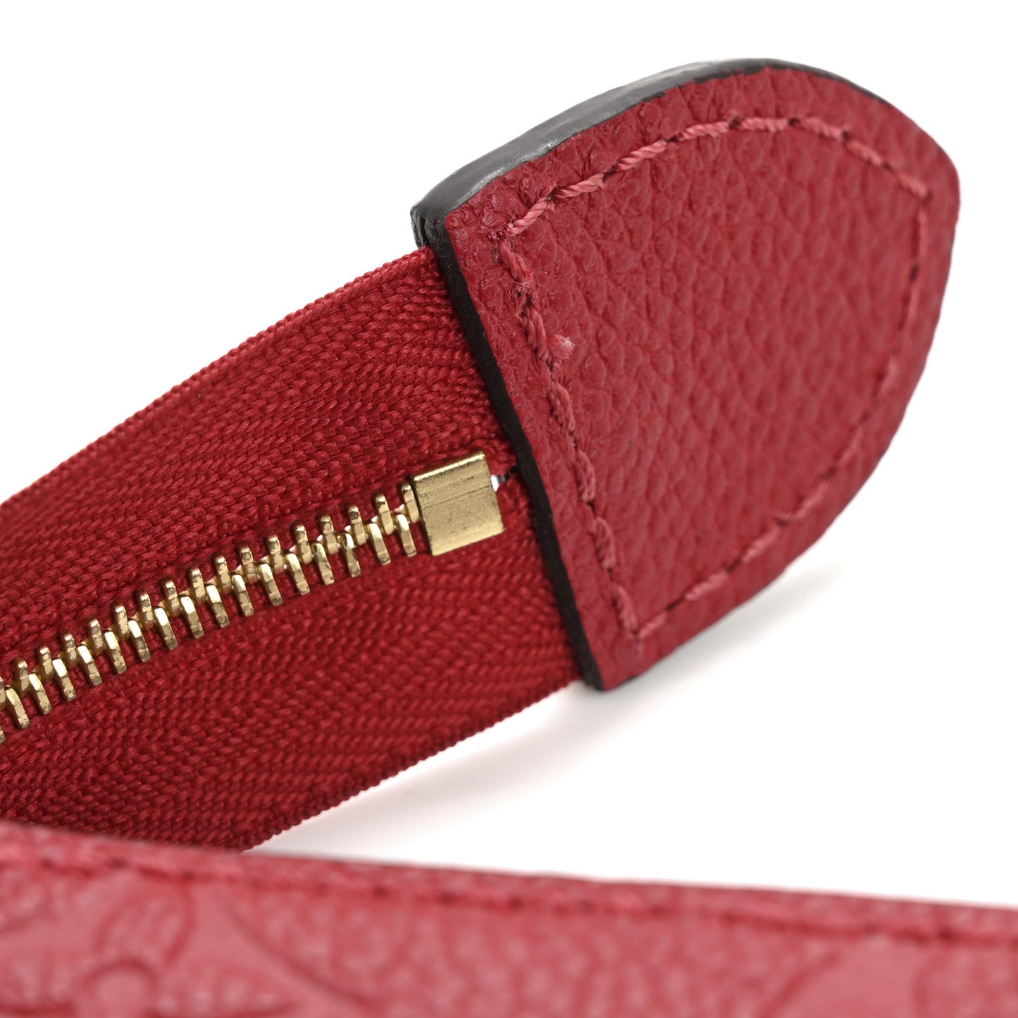 Empreinte Monogram Toiletry Pouch 26 Scarlet