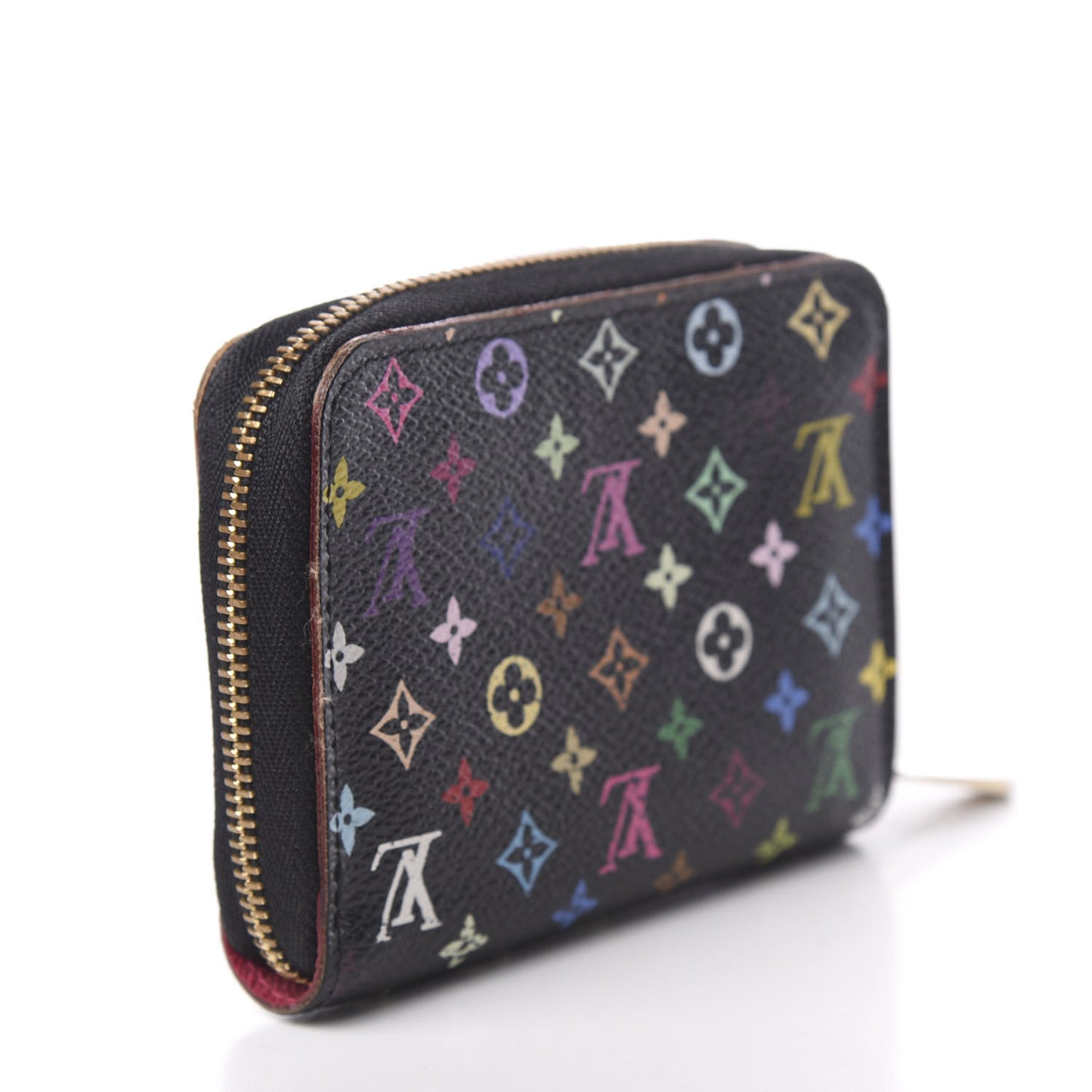 Monogram Multicolor Zippy Coin Purse Black Grenade