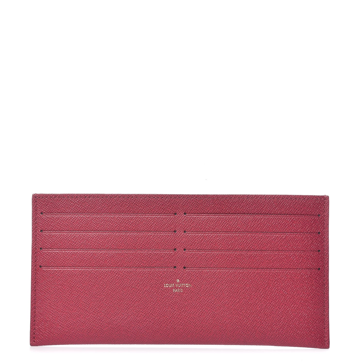 Louis Vuitton Calfskin Felicie Card Holder Insert Fuchsia 1 of 6