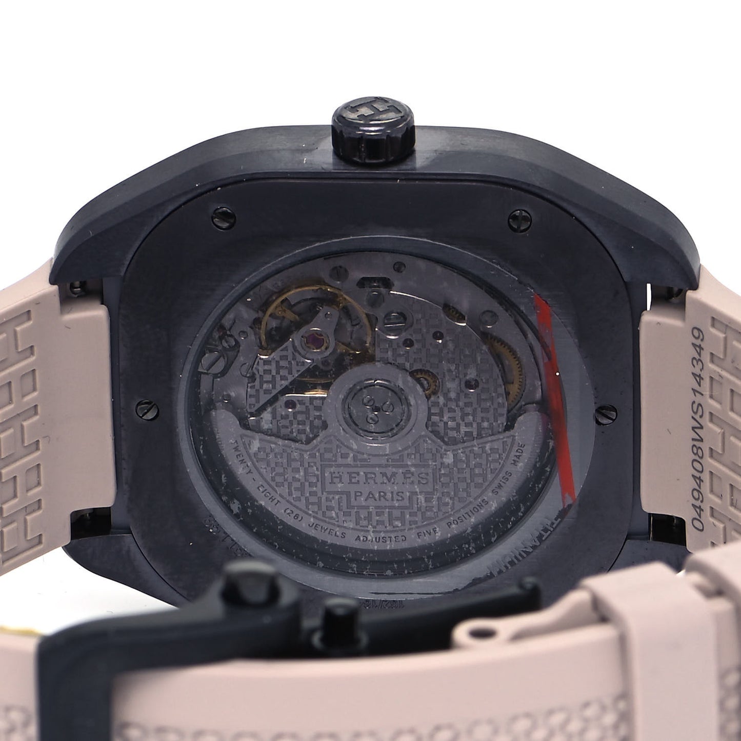 Titanium Rubber 39mm H08 Special Edition Automatic Watch Taupe