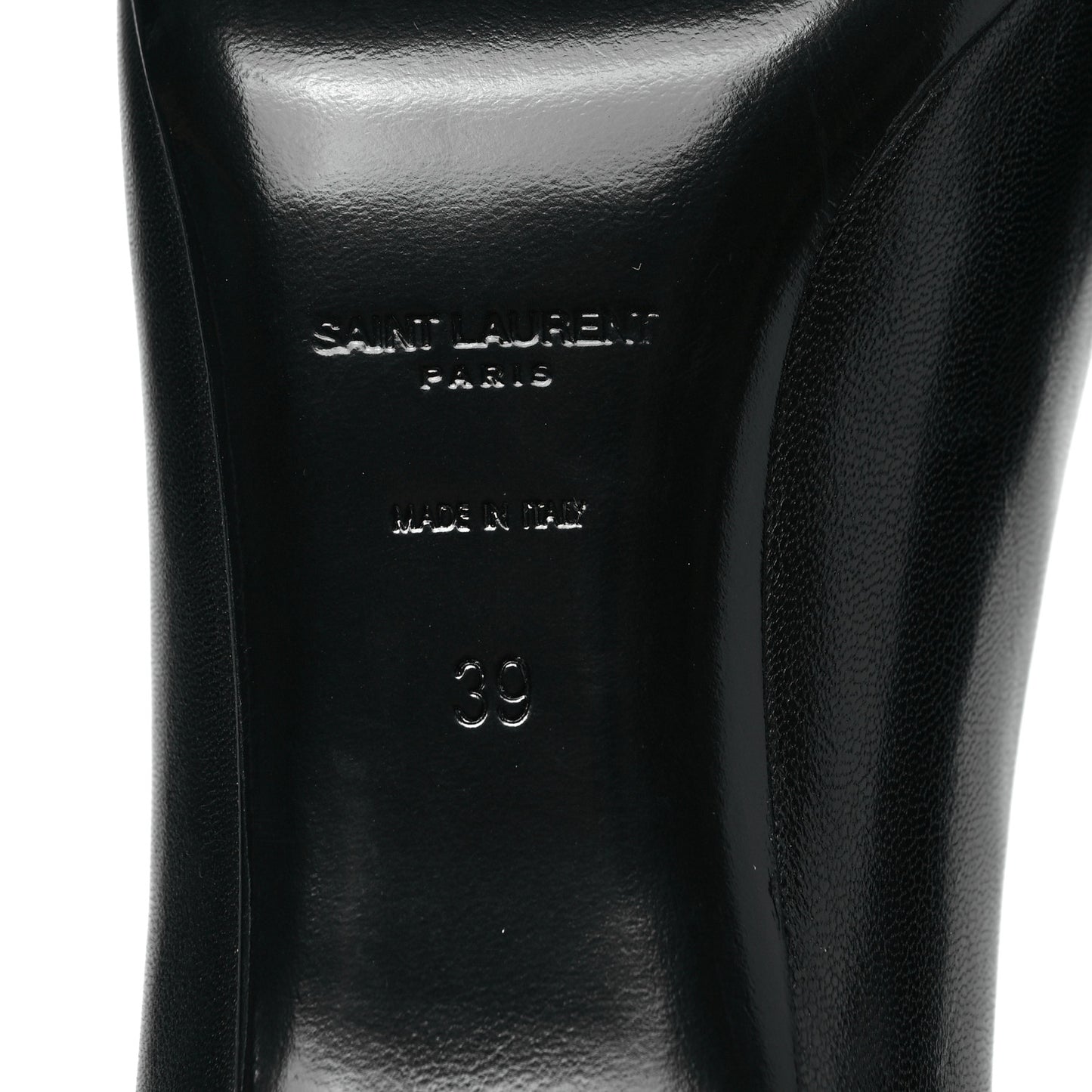 Calfskin Bow Anais Pumps 39 Black Navy